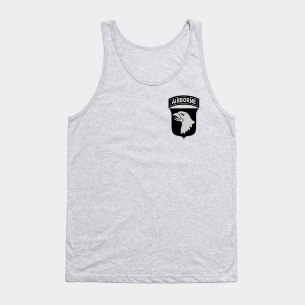 101st Airborne Division Patch (Small logo) Tank Top by TCP